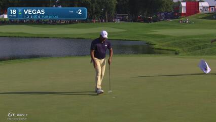 Jhonattan Vegas | Round 1 | 18th hole | Shot 4 | 2025 3M Open