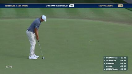 Ludvig Aberg | 2024 THE PLAYERS | Round 4 | 18th hole | Shot 4