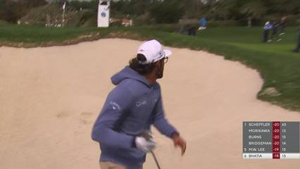 Akshay Bhatia | Round 4 | 14th hole | Shot 3 | 2026 AT&T Pebble Beach