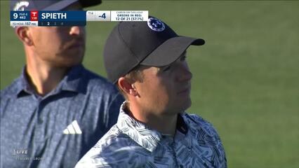 Jordan Spieth | 2023 WM Phoenix Open | Round 2 | 9th hole | Shot 2