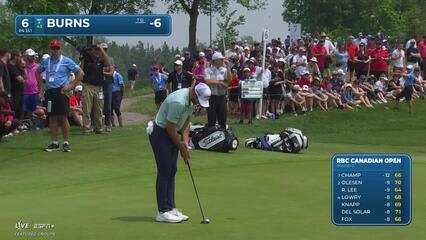 Sam Burns | Round 2 | 6th hole | Shot 4 | 2025 RBC Canadian