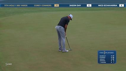 Corey Conners | Round 1 | 11th hole | Shot 5 | 2026 THE PLAYERS