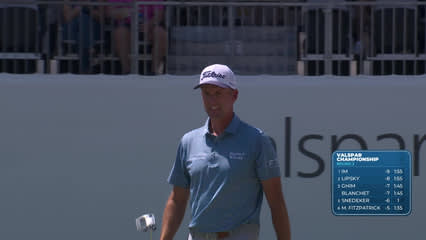 Webb Simpson | Round 3 | 18th hole | Shot 5 | 2026 Valspar