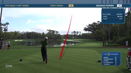 Tony Finau | Round 4 | 7th hole | Shot 1 | 2026 THE PLAYERS