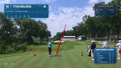 Patrick Fishburn | Round 3 | 16th hole | Shot 1 | 2025 John Deere