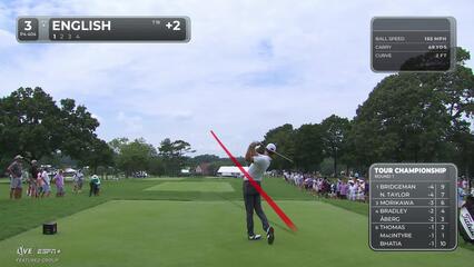 Harris English | Round 1 | 3rd hole | Shot 1 | 2025 TOUR Championship