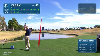 Wyndham Clark | Round 2 | 13th hole | Shot 1 | 2026 The American Express