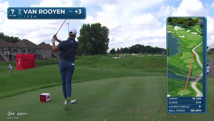 Erik van Rooyen | Round 1 | 7th hole | Shot 1 | 2025 3M Open