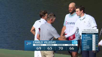 Camilo Villegas | Round 4 | 18th hole | Shot 4 | 2025 PGA TOUR Q-School