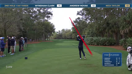 Nick Taylor | Round 2 | 2nd hole | Shot 1 | 2026 THE PLAYERS