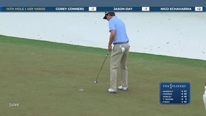 Nico Echavarria | Round 1 | 14th hole | Shot 4 | 2026 THE PLAYERS