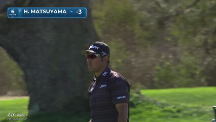 Hideki Matsuyama | Round 1 | 6th hole | Shot 3 | 2025 Farmers