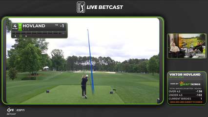 Viktor Hovland | Round 3 | 4th hole | Shot 1 | 2026 Truist Championship