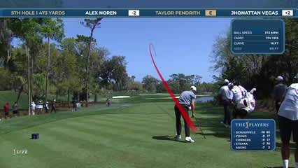 Alex Noren | Round 2 | 5th hole | Shot 1 | 2026 THE PLAYERS