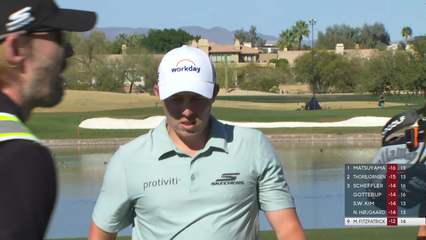 Matt Fitzpatrick | Round 4 | 15th hole | Shot 2 | 2026 WM Phoenix Open