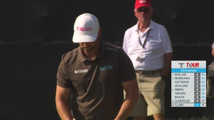 Wyndham Clark | Round 1 | 18th hole | Shot 4 | 2026 TOUR Championship