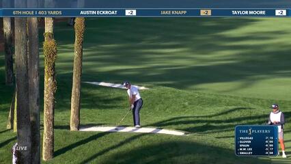 Jake Knapp | Round 1 | 6th hole | Shot 3 | 2025 THE PLAYERS
