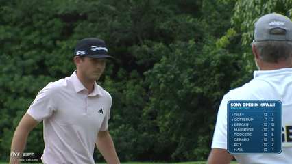 Jacob Bridgeman | Round 4 | 7th hole | Shot 2 | 2026 Sony Open