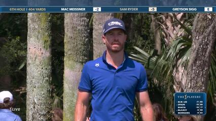Sam Ryder | Round 2 | 6th hole | Shot 4 | 2025 THE PLAYERS