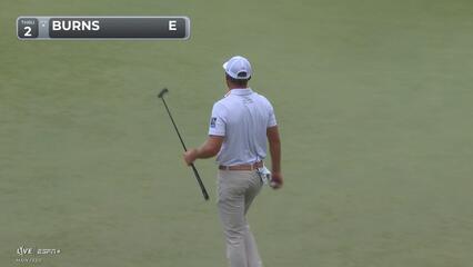 Sam Burns | Round 1 | 2nd hole | Shot 3 | 2025 TOUR Championship