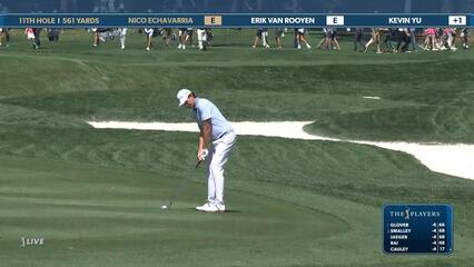 Nico Echavarria | Round 1 | 11th hole | Shot 3 | 2025 THE PLAYERS