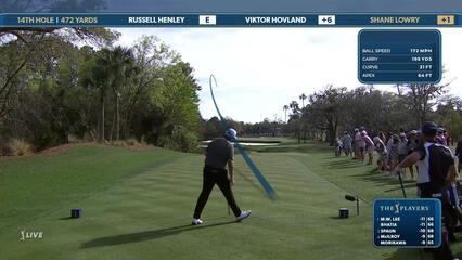 Shane Lowry | Round 2 | 14th hole | Shot 1 | 2025 THE PLAYERS