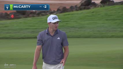 Matt McCarty | Round 1 | 7th hole | Shot 5 | 2025 Bank of Utah