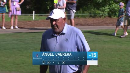 Ángel Cabrera | Round 4 | 5th hole | Shot 4 | 2025 Tradition