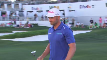 Wyndham Clark | Round 1 | 18th hole | Shot 2 | 2025 WM Phoenix Open