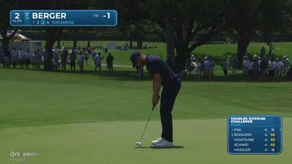 Daniel Berger | Round 1 | 2nd hole | Shot 4 | 2025 Charles Schwab
