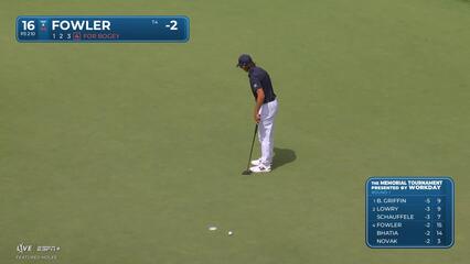 Rickie Fowler | Round 1 | 16th hole | Shot 5 | 2025 the Memorial
