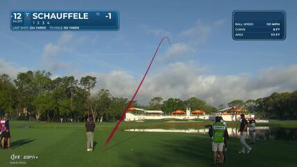 Xander Schauffele | Round 1 | 12th hole | Shot 2 | 2025 Valspar