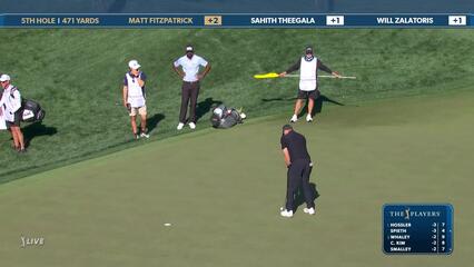 Matt Fitzpatrick | Round 1 | 5th hole | Shot 3 | 2025 THE PLAYERS