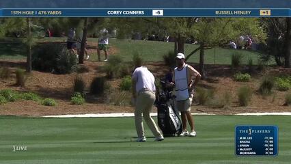 Russell Henley | Round 3 | 15th hole | Shot 2 | 2025 THE PLAYERS