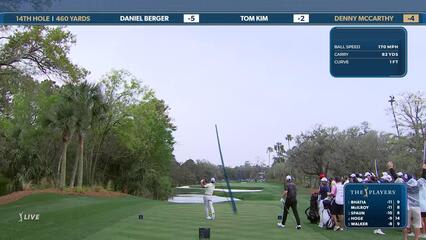 Denny McCarthy | Round 4 | 14th hole | Shot 1 | 2025 THE PLAYERS