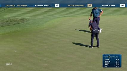 Viktor Hovland | Round 1 | 2nd hole | Shot 5 | 2025 THE PLAYERS