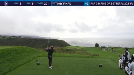 Tony Finau | Round 1 | 3rd hole | Shot 1 | 2025 Genesis