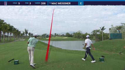 Mac Meissner | Round 2 | 5th hole | Shot 1 | 2025 Mexico Open