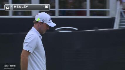 Russell Henley | Round 4 | 14th hole | Shot 4 | 2025 TOUR Championship