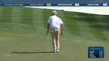 Russell Henley | Round 2 | 9th hole | Shot 5 | 2025 THE PLAYERS