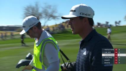 Michael Thorbjornsen | Round 4 | 9th hole | Shot 2 | 2026 WM Phoenix Open