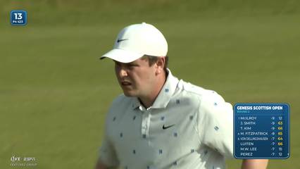 Robert MacIntyre | Round 2 | 13th hole | Shot 2 | 2026 Genesis Scottish Open