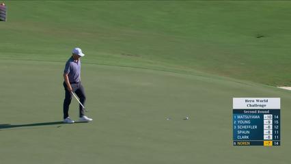 Alex Noren | Round 2 | 15th hole | Shot 4 | 2025 Hero World Challenge