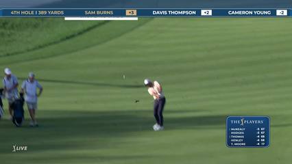 Sam Burns | Round 1 | 4th hole | Shot 2 | 2026 THE PLAYERS