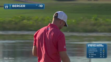 Daniel Berger | Round 4 | 17th hole | Shot 3 | 2025 Cognizant Classic