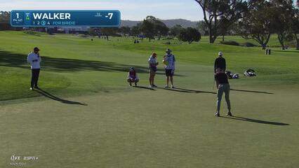 Danny Walker | Round 2 | 1st hole | Shot 3 | 2025 Farmers