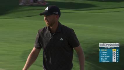 Daniel Berger | Round 3 | 8th hole | Shot 4 | 2026 Arnold Palmer