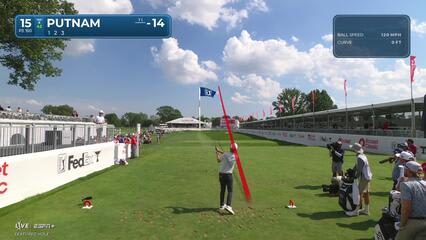 Andrew Putnam | Round 2 | 15th hole | Shot 1 | 2025 Rocket Classic
