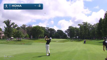 Max Homa | Round 1 | 5th hole | Shot 2 | 2025 3M Open