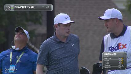 Robert MacIntyre | Round 1 | 13th hole | Shot 1 | 2025 FedEx St. Jude